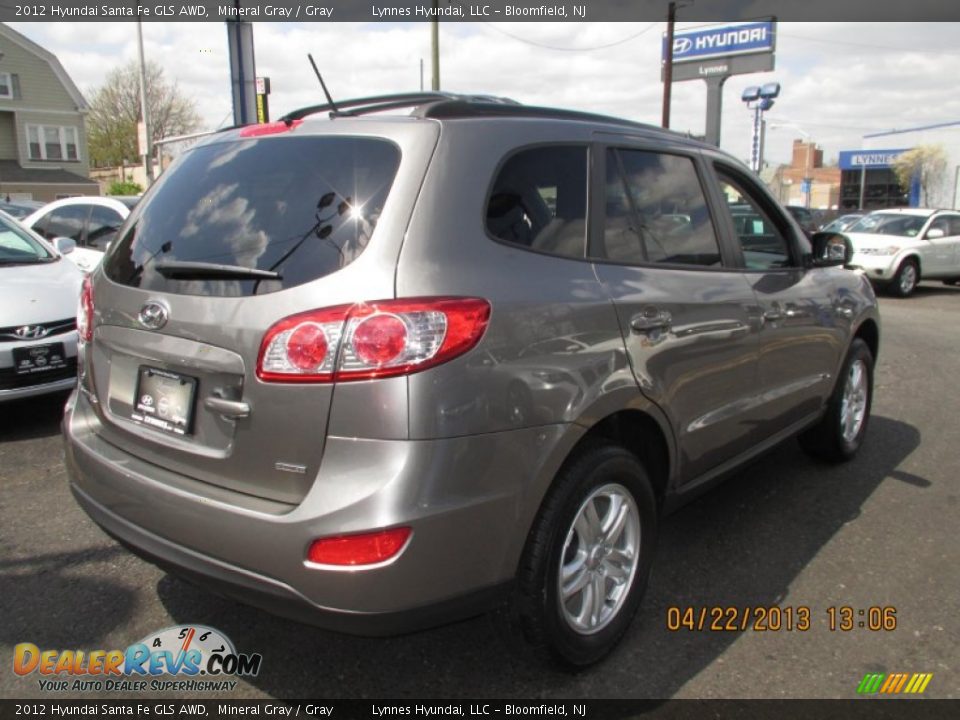 2012 Hyundai Santa Fe GLS AWD Mineral Gray / Gray Photo #5