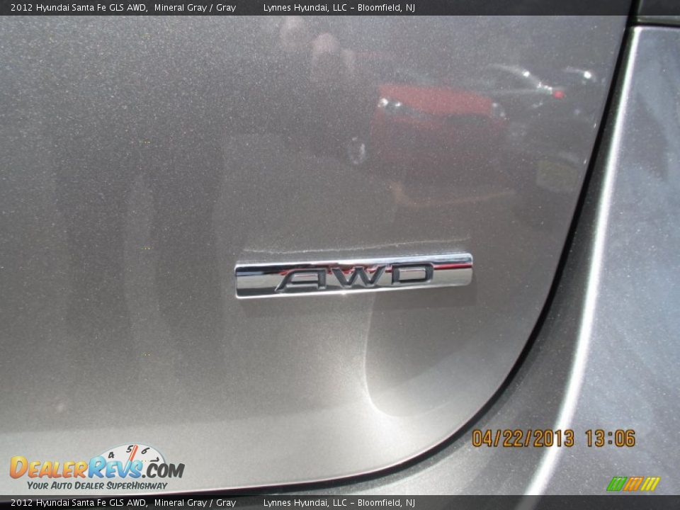 2012 Hyundai Santa Fe GLS AWD Mineral Gray / Gray Photo #7