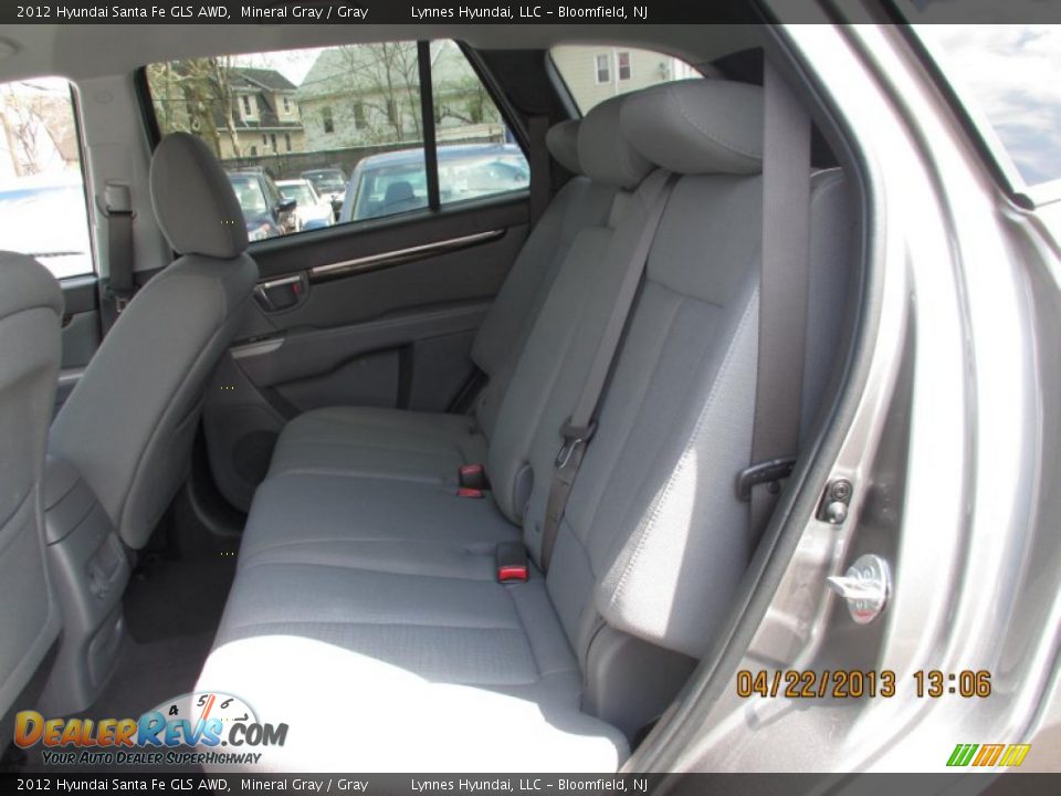 2012 Hyundai Santa Fe GLS AWD Mineral Gray / Gray Photo #9