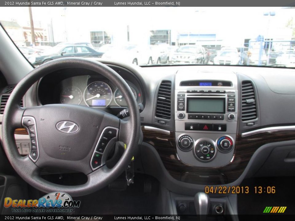 2012 Hyundai Santa Fe GLS AWD Mineral Gray / Gray Photo #10