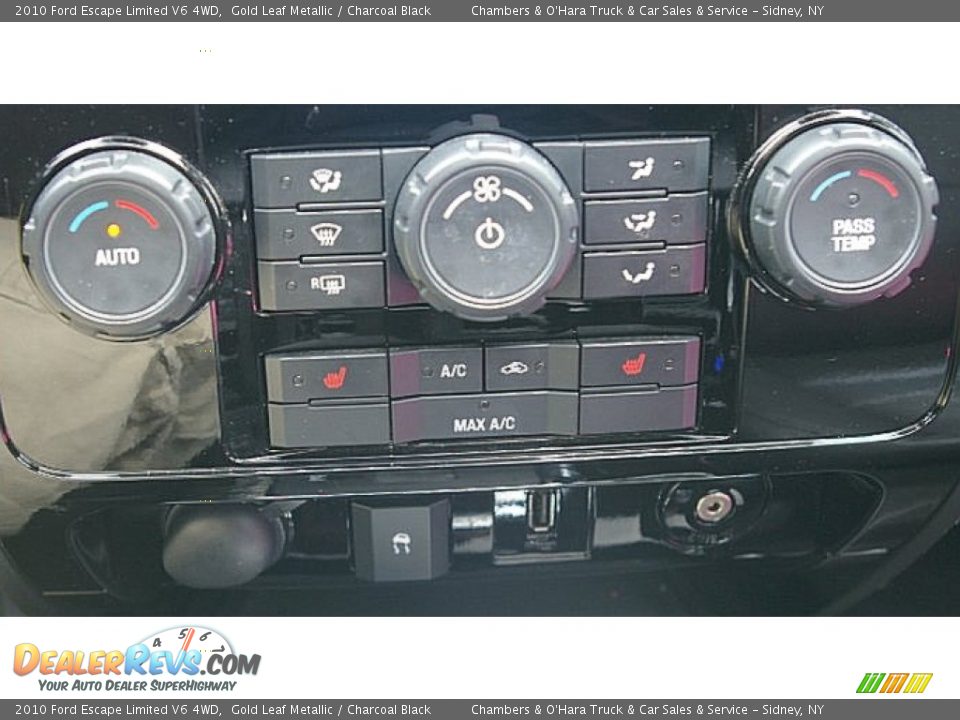 2010 Ford Escape Limited V6 4WD Gold Leaf Metallic / Charcoal Black Photo #5