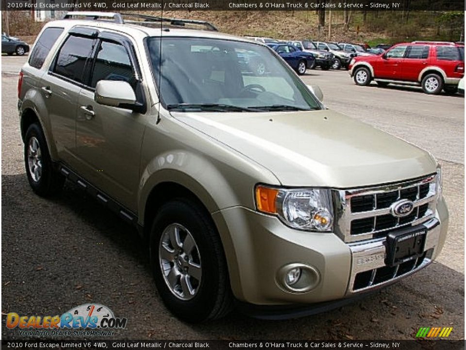 Front 3/4 View of 2010 Ford Escape Limited V6 4WD Photo #12