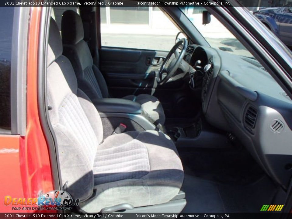 2001 Chevrolet S10 Extended Cab Xtreme Victory Red / Graphite Photo #21