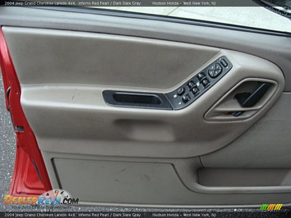2004 Jeep Grand Cherokee Laredo 4x4 Inferno Red Pearl / Dark Slate Gray Photo #6