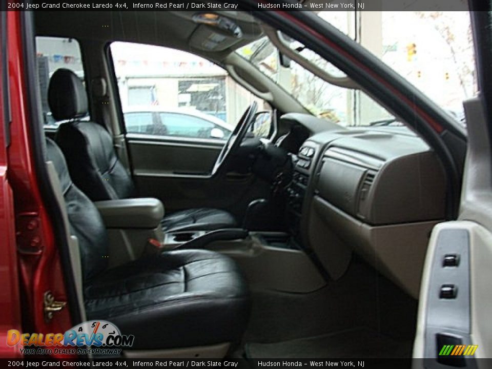 2004 Jeep Grand Cherokee Laredo 4x4 Inferno Red Pearl / Dark Slate Gray Photo #8