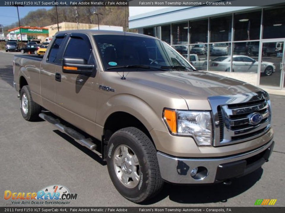 2011 Ford F150 XLT SuperCab 4x4 Pale Adobe Metallic / Pale Adobe Photo #2