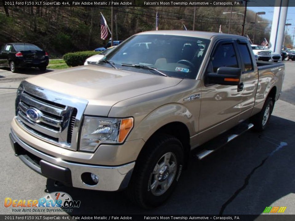 2011 Ford F150 XLT SuperCab 4x4 Pale Adobe Metallic / Pale Adobe Photo #4
