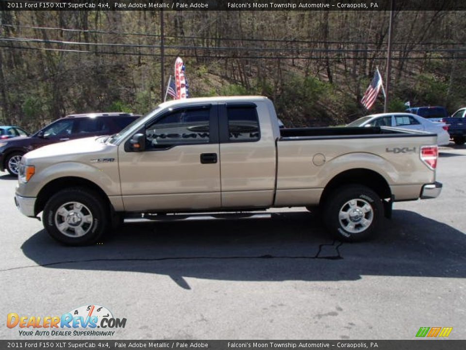 2011 Ford F150 XLT SuperCab 4x4 Pale Adobe Metallic / Pale Adobe Photo #5