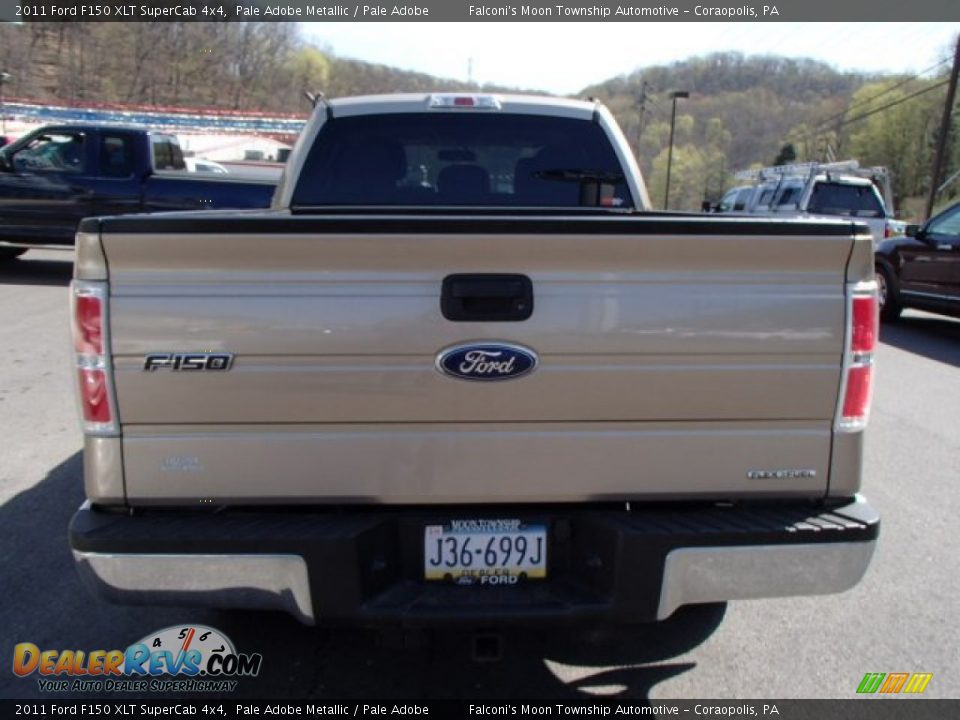 2011 Ford F150 XLT SuperCab 4x4 Pale Adobe Metallic / Pale Adobe Photo #7