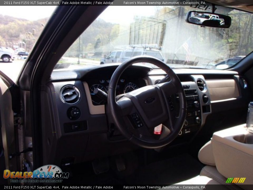 2011 Ford F150 XLT SuperCab 4x4 Pale Adobe Metallic / Pale Adobe Photo #10