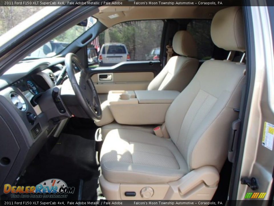 2011 Ford F150 XLT SuperCab 4x4 Pale Adobe Metallic / Pale Adobe Photo #11