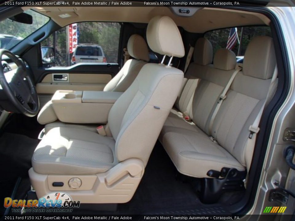 2011 Ford F150 XLT SuperCab 4x4 Pale Adobe Metallic / Pale Adobe Photo #14