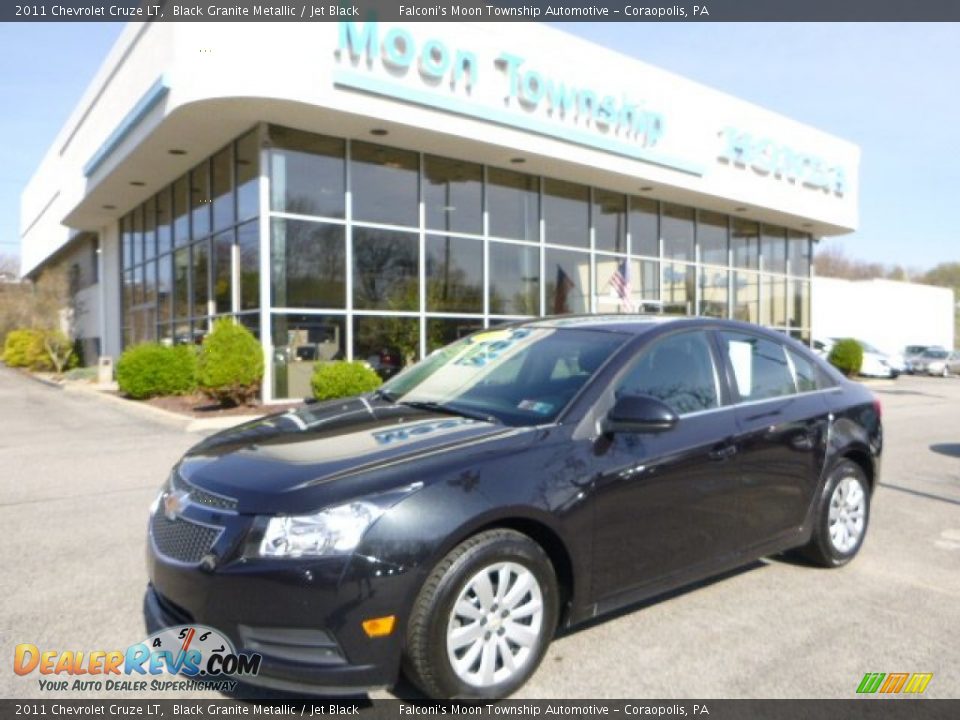 2011 Chevrolet Cruze LT Black Granite Metallic / Jet Black Photo #1