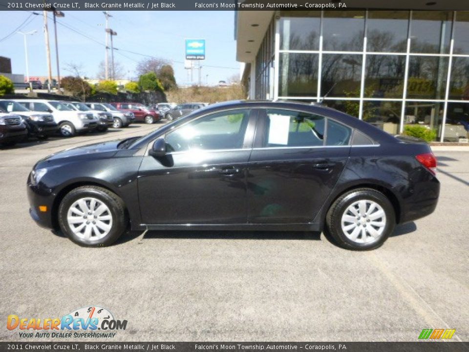 2011 Chevrolet Cruze LT Black Granite Metallic / Jet Black Photo #2