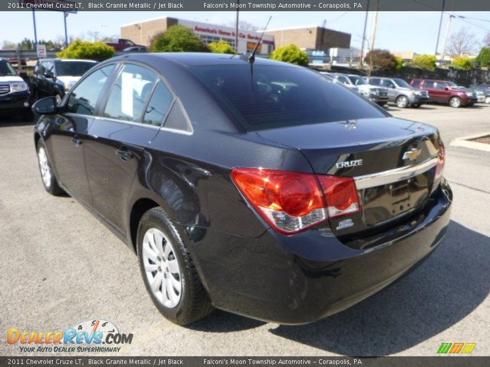 2011 Chevrolet Cruze LT Black Granite Metallic / Jet Black Photo #3