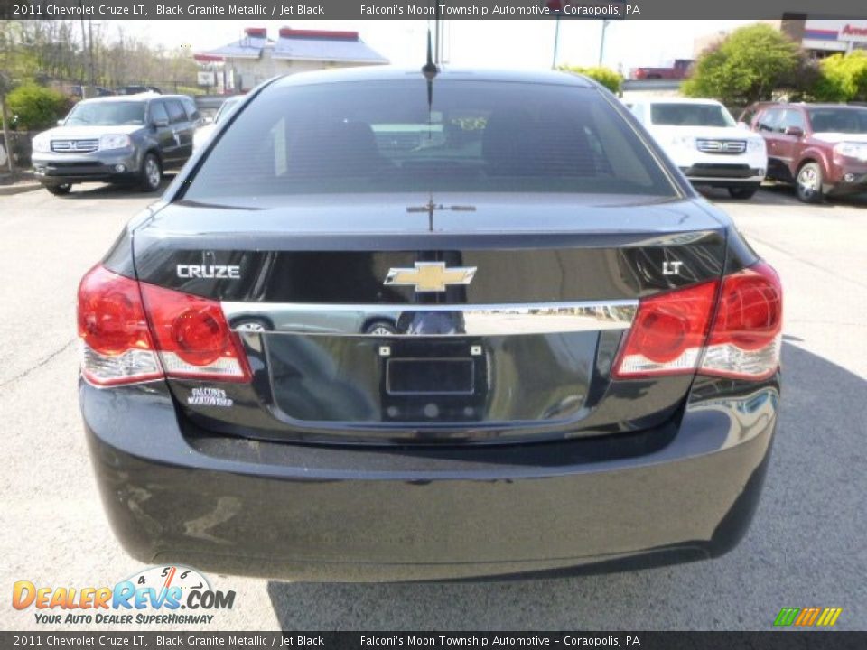 2011 Chevrolet Cruze LT Black Granite Metallic / Jet Black Photo #4