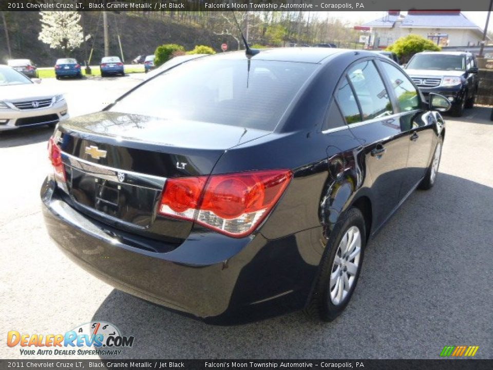 2011 Chevrolet Cruze LT Black Granite Metallic / Jet Black Photo #5