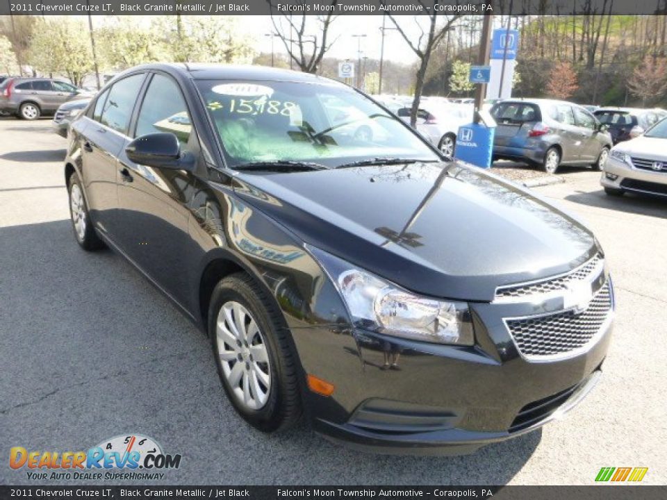 2011 Chevrolet Cruze LT Black Granite Metallic / Jet Black Photo #7