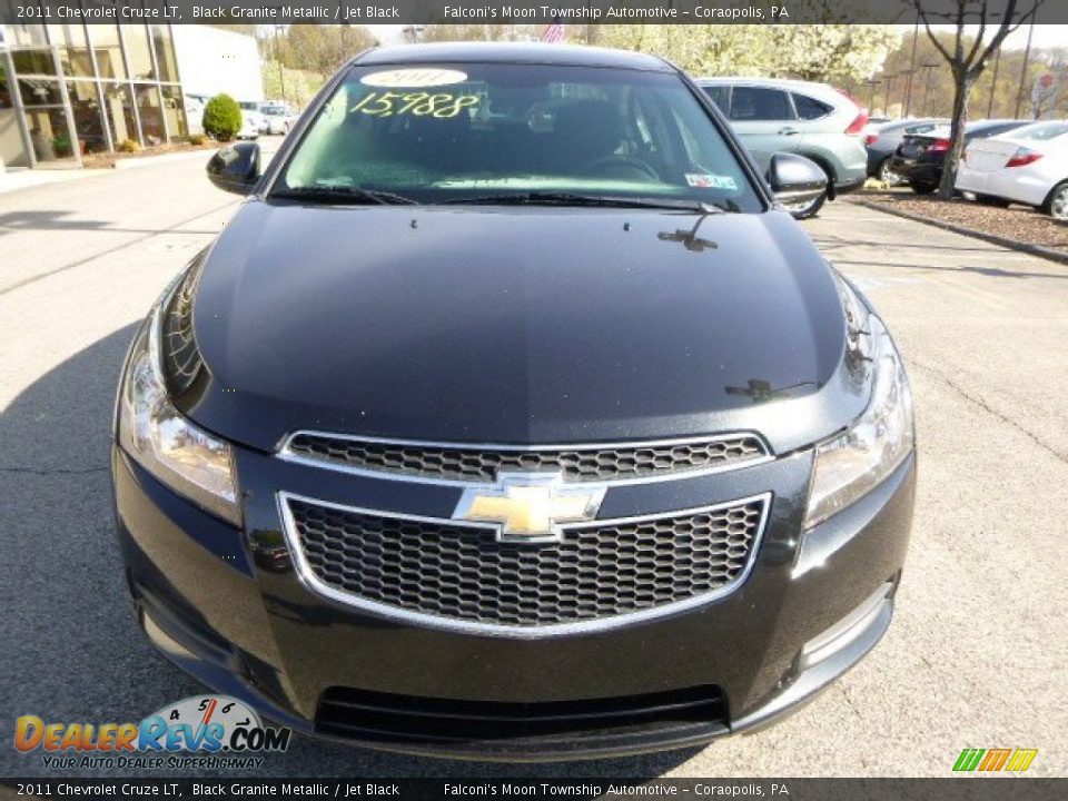 2011 Chevrolet Cruze LT Black Granite Metallic / Jet Black Photo #8