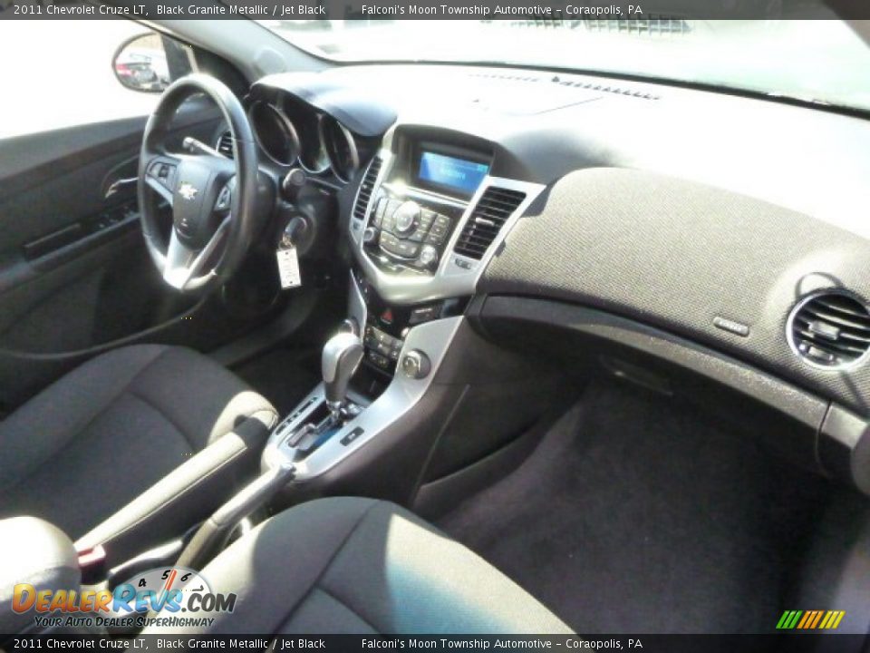 2011 Chevrolet Cruze LT Black Granite Metallic / Jet Black Photo #11
