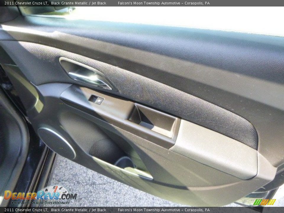 2011 Chevrolet Cruze LT Black Granite Metallic / Jet Black Photo #12