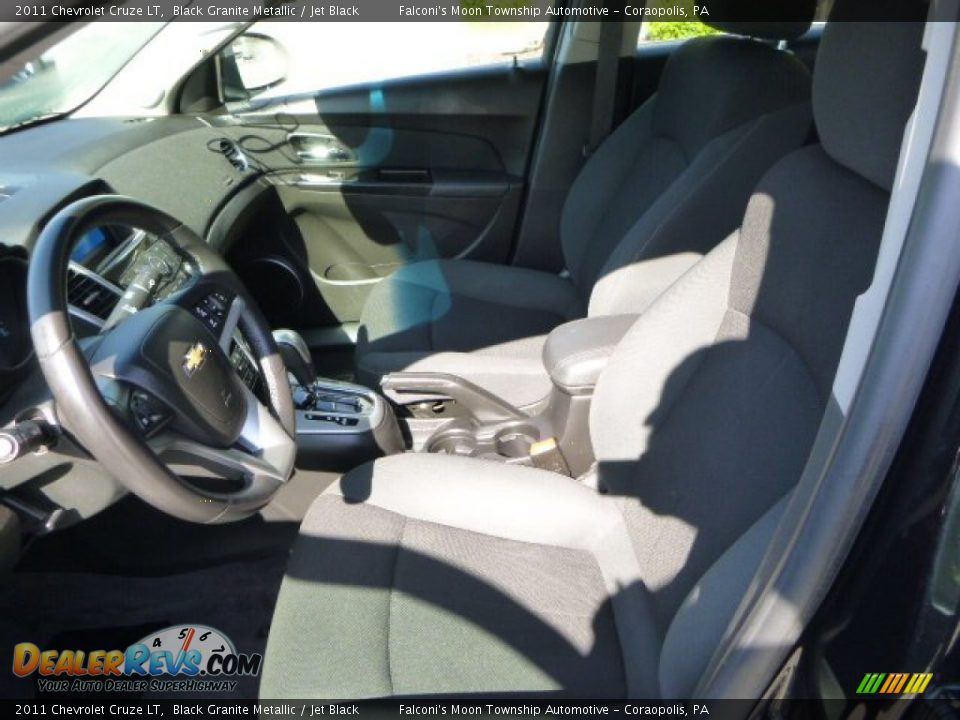 2011 Chevrolet Cruze LT Black Granite Metallic / Jet Black Photo #15