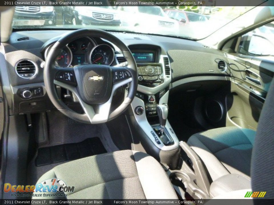 2011 Chevrolet Cruze LT Black Granite Metallic / Jet Black Photo #17