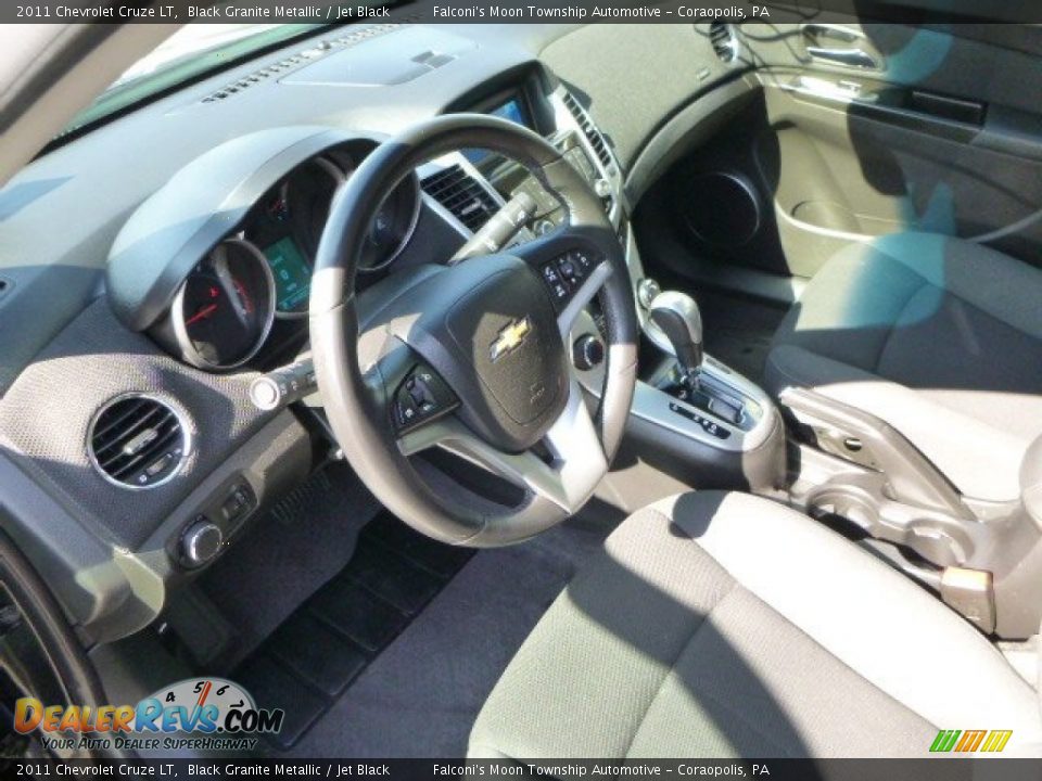 2011 Chevrolet Cruze LT Black Granite Metallic / Jet Black Photo #20