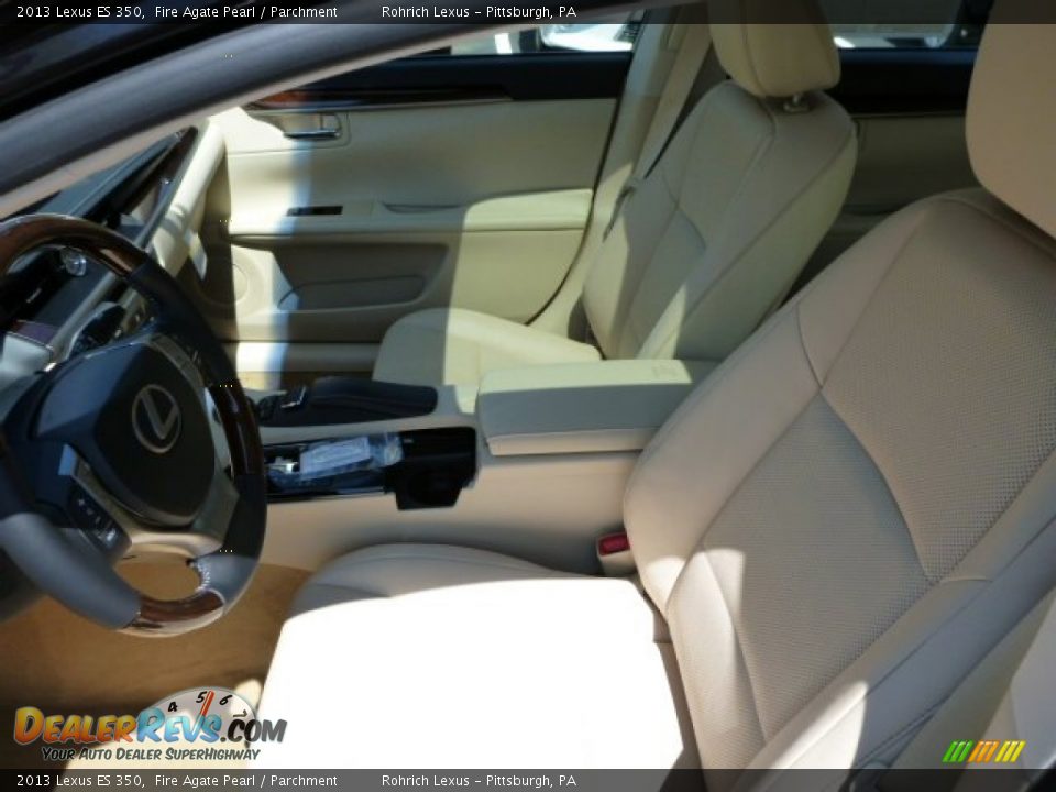 2013 Lexus ES 350 Fire Agate Pearl / Parchment Photo #10