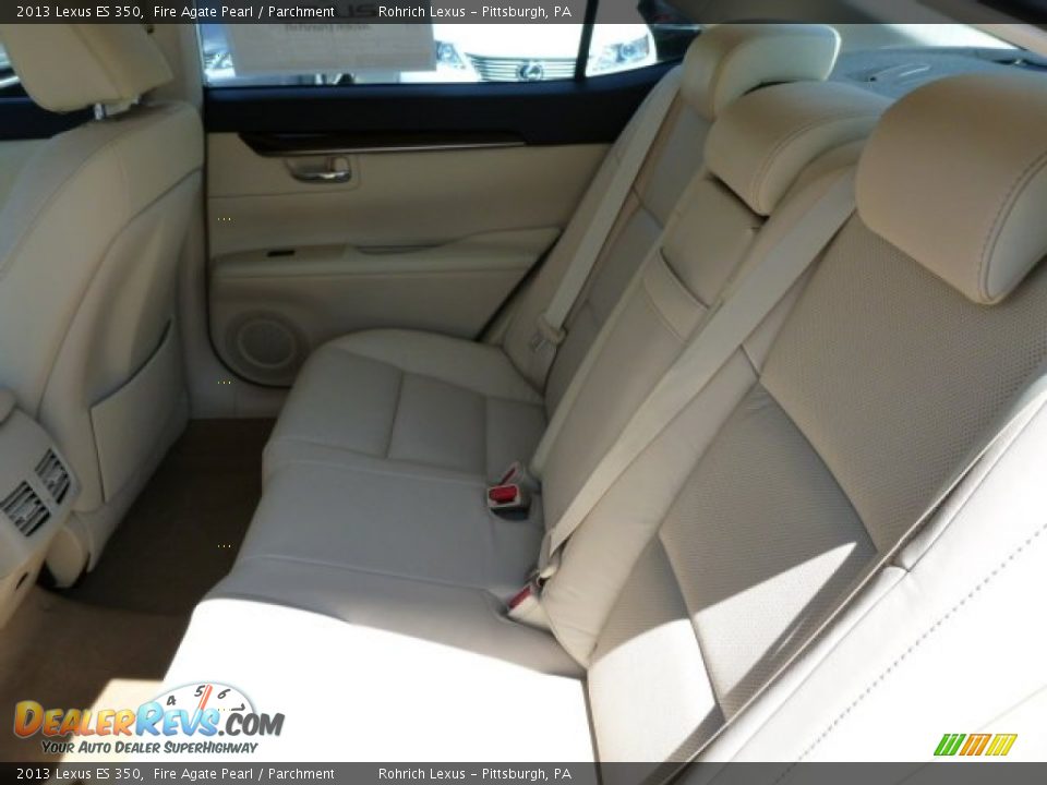2013 Lexus ES 350 Fire Agate Pearl / Parchment Photo #11