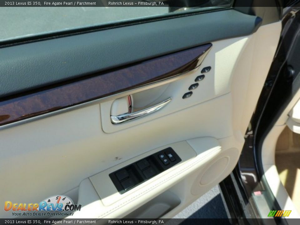 2013 Lexus ES 350 Fire Agate Pearl / Parchment Photo #14