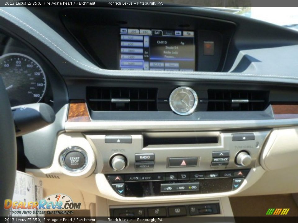 2013 Lexus ES 350 Fire Agate Pearl / Parchment Photo #18