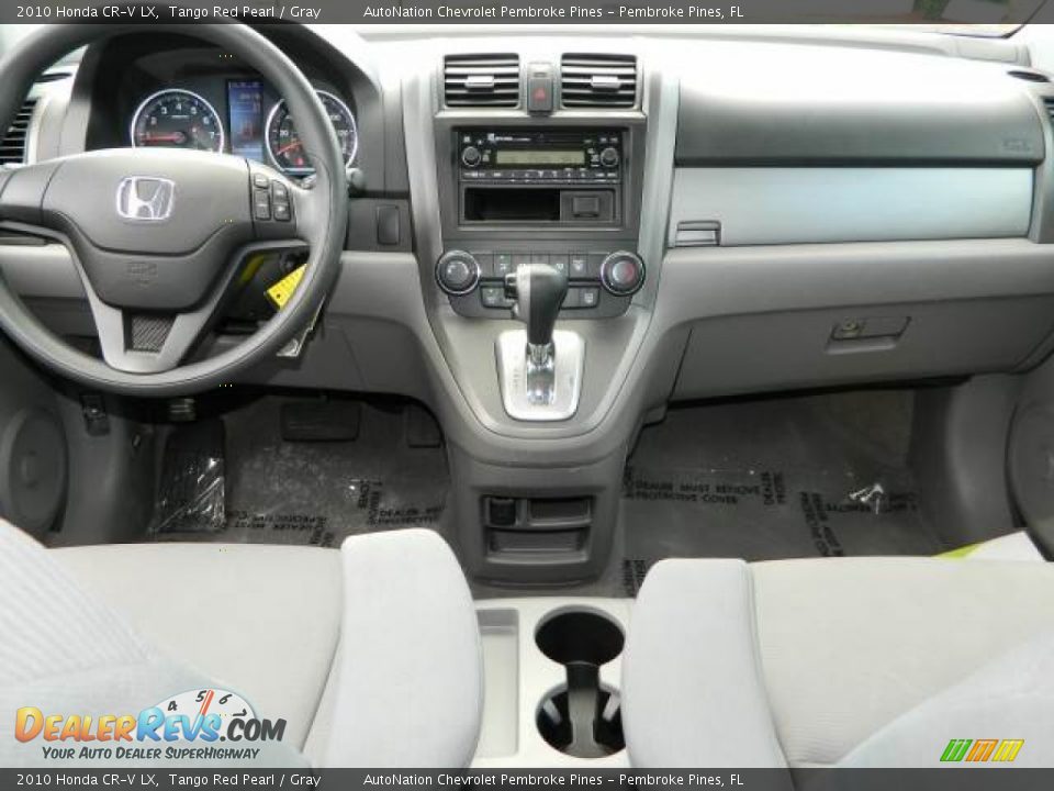 2010 Honda CR-V LX Tango Red Pearl / Gray Photo #10