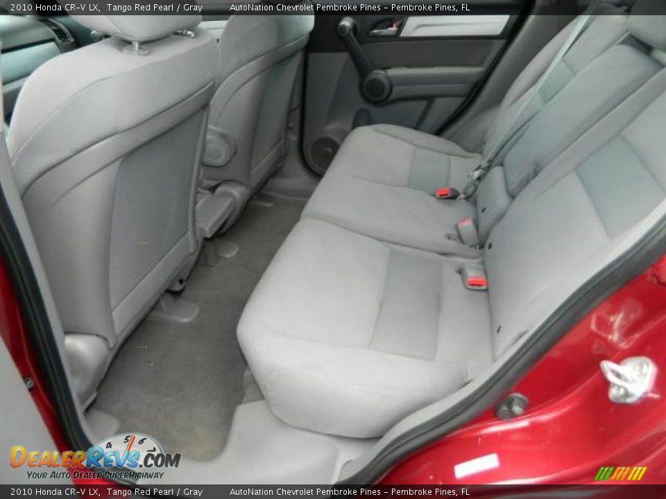 2010 Honda CR-V LX Tango Red Pearl / Gray Photo #13
