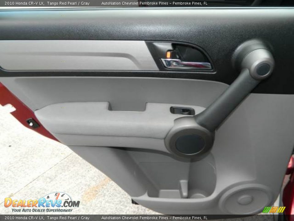 2010 Honda CR-V LX Tango Red Pearl / Gray Photo #14
