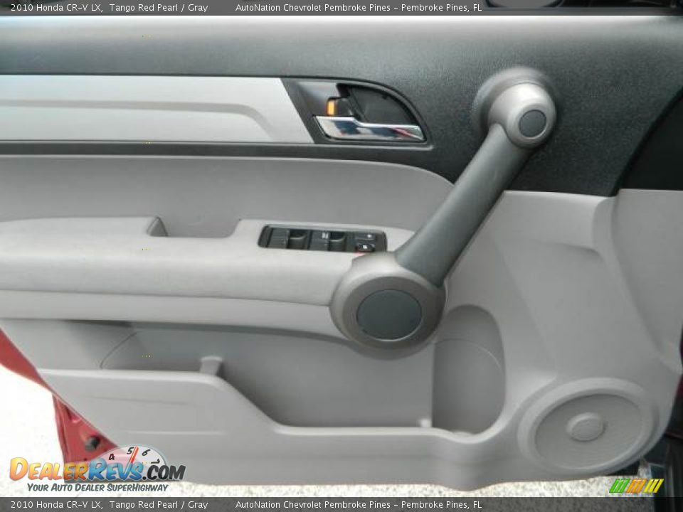 2010 Honda CR-V LX Tango Red Pearl / Gray Photo #15