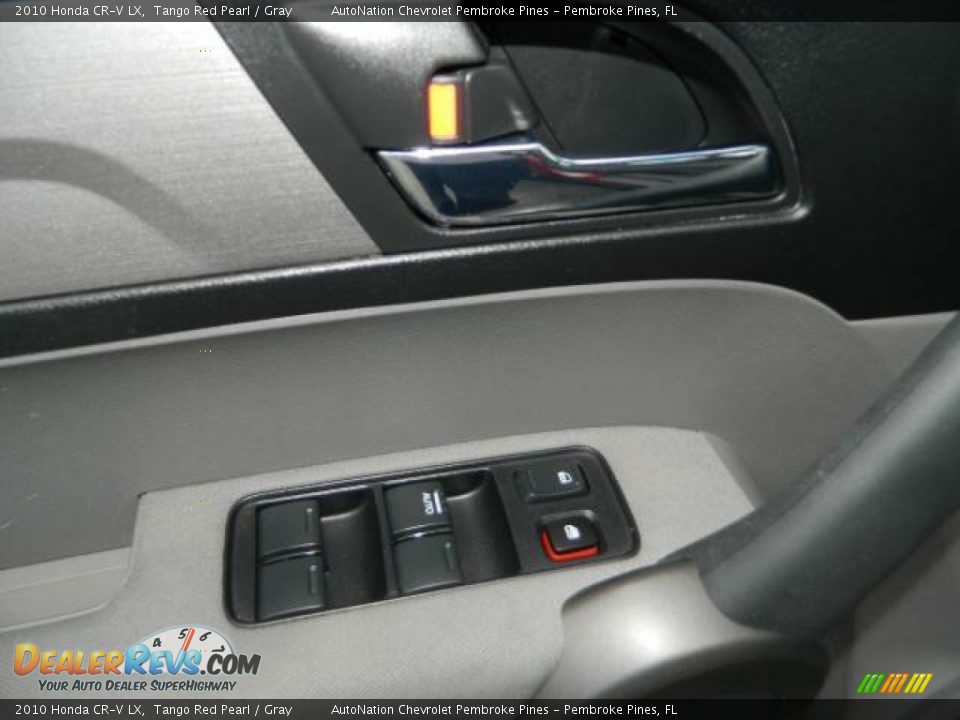2010 Honda CR-V LX Tango Red Pearl / Gray Photo #16