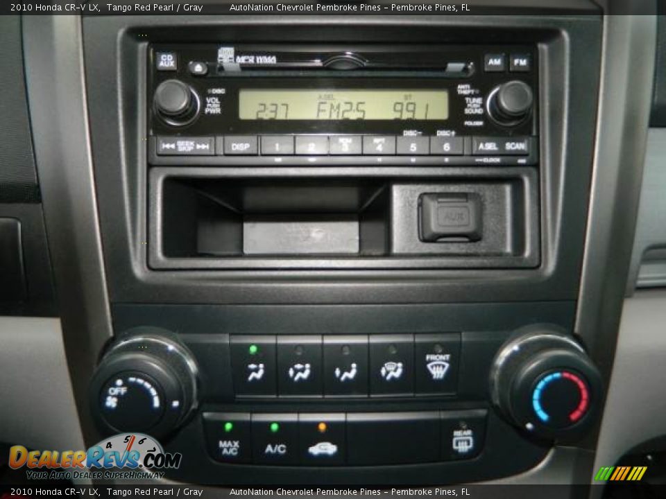 2010 Honda CR-V LX Tango Red Pearl / Gray Photo #17