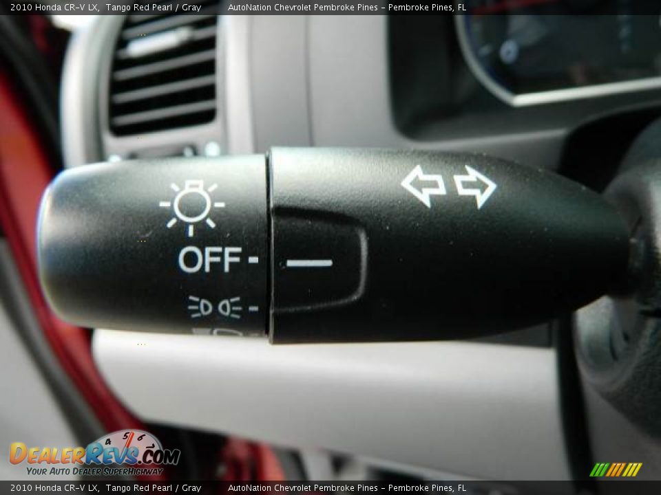 2010 Honda CR-V LX Tango Red Pearl / Gray Photo #21