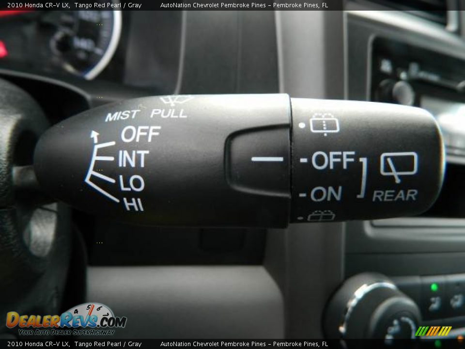 2010 Honda CR-V LX Tango Red Pearl / Gray Photo #22