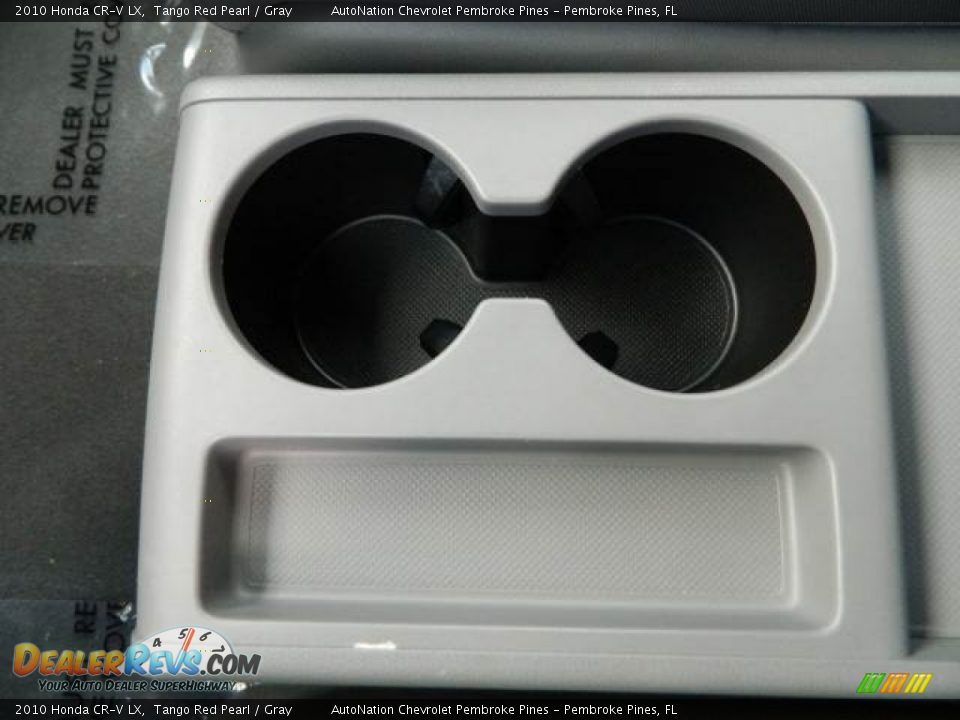 2010 Honda CR-V LX Tango Red Pearl / Gray Photo #24