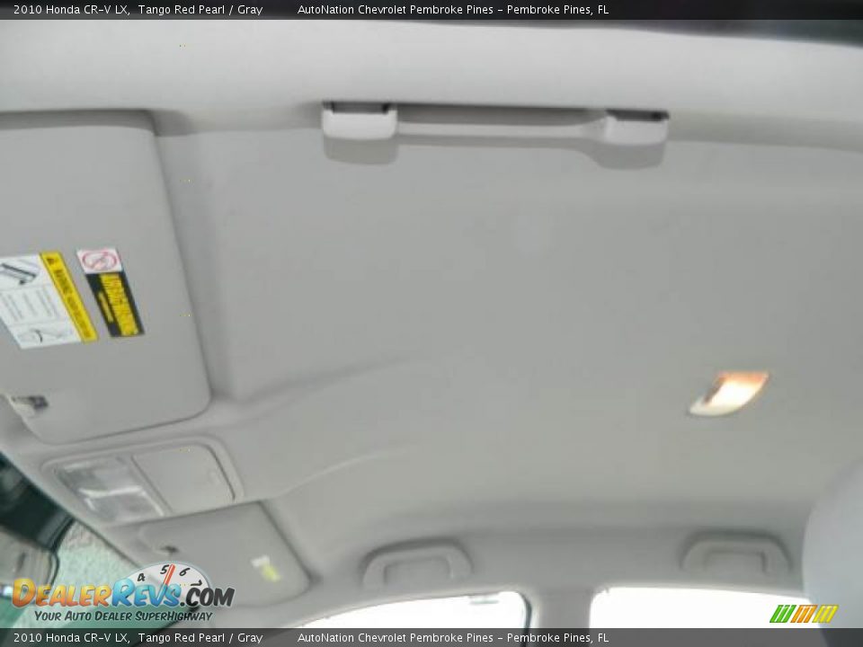 2010 Honda CR-V LX Tango Red Pearl / Gray Photo #26