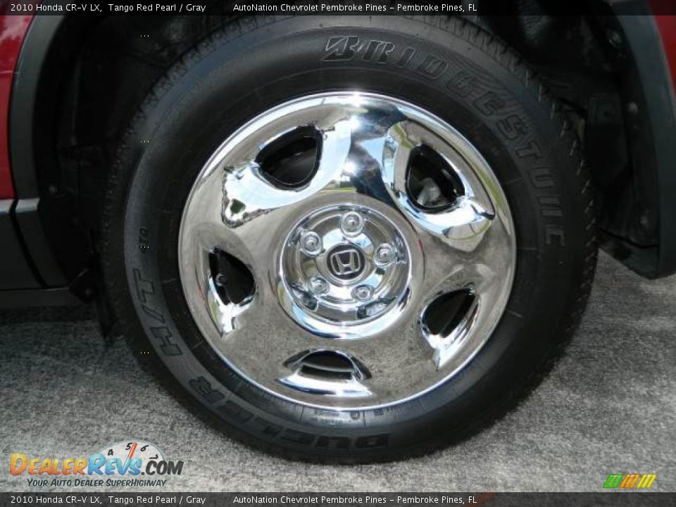2010 Honda CR-V LX Tango Red Pearl / Gray Photo #28