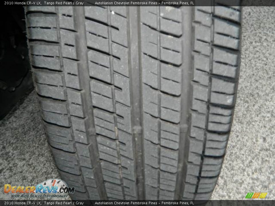2010 Honda CR-V LX Tango Red Pearl / Gray Photo #29
