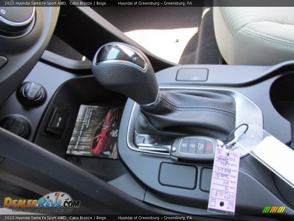 2013 Hyundai Santa Fe Sport AWD Shifter Photo #7