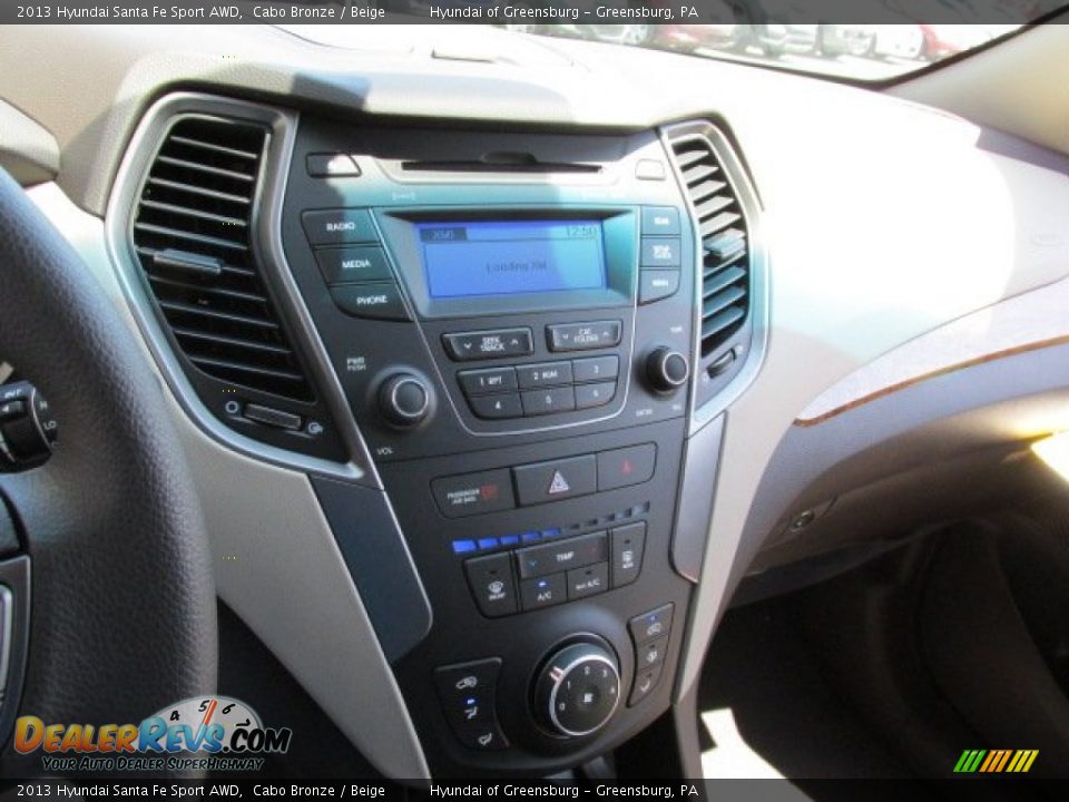 Controls of 2013 Hyundai Santa Fe Sport AWD Photo #8