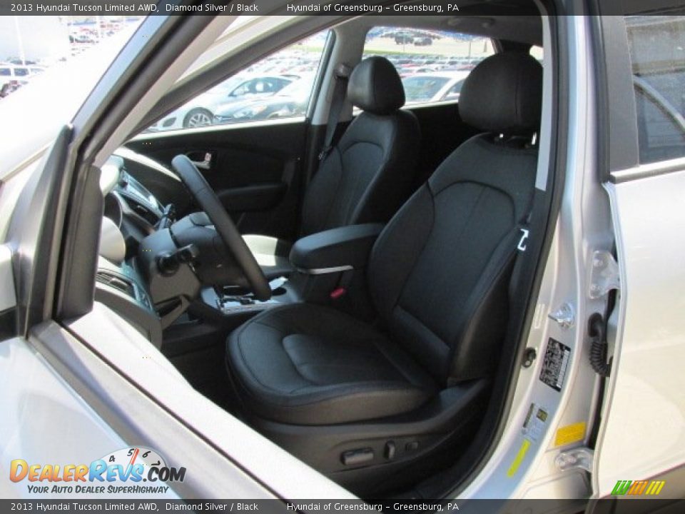 2013 Hyundai Tucson Limited AWD Diamond Silver / Black Photo #6