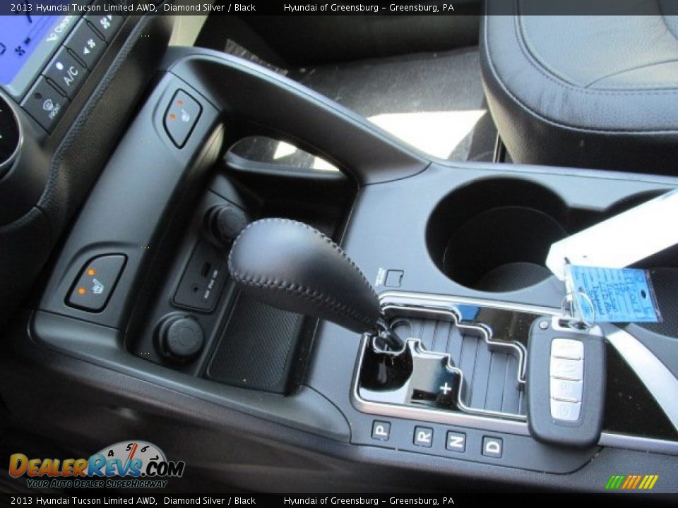 2013 Hyundai Tucson Limited AWD Diamond Silver / Black Photo #9