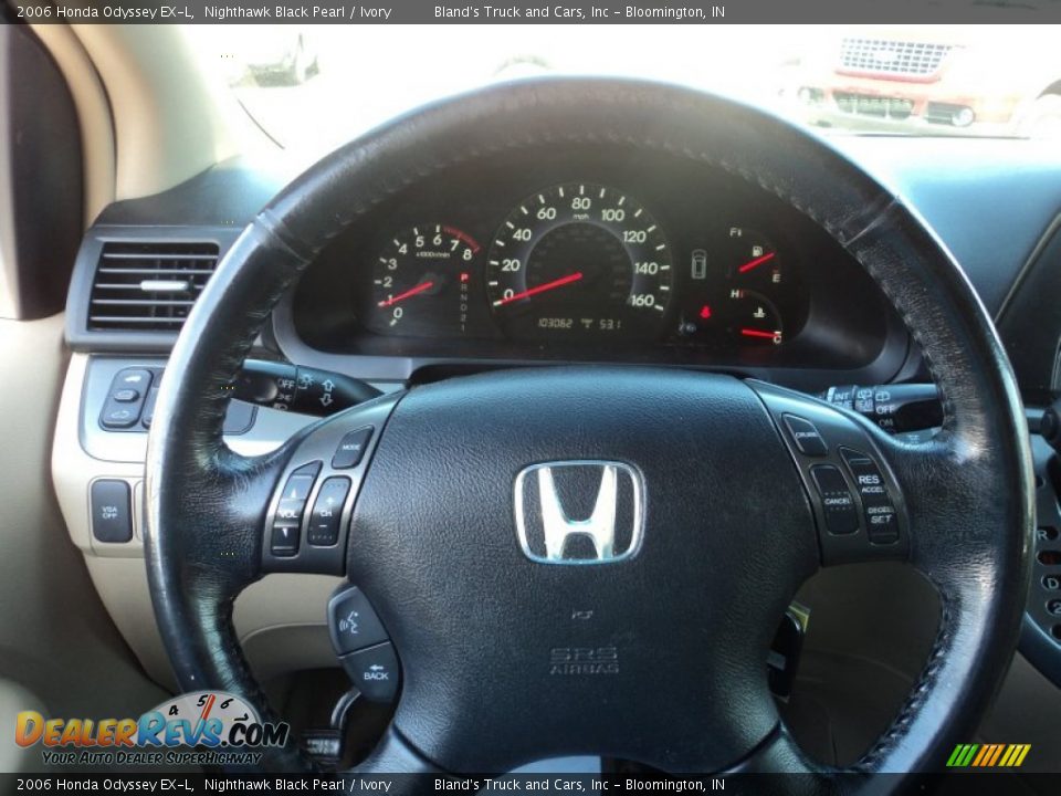 2006 Honda Odyssey EX-L Nighthawk Black Pearl / Ivory Photo #4