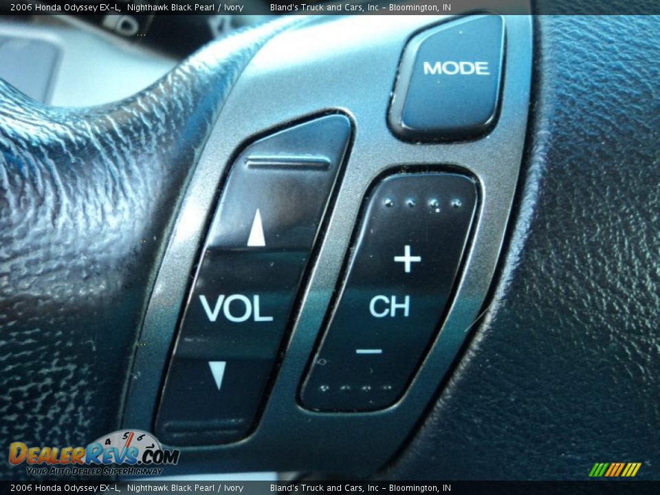 2006 Honda Odyssey EX-L Nighthawk Black Pearl / Ivory Photo #11